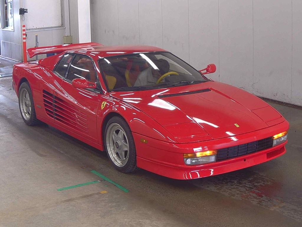 Ferrari Testarossa 1991 z aukcji japońskiej