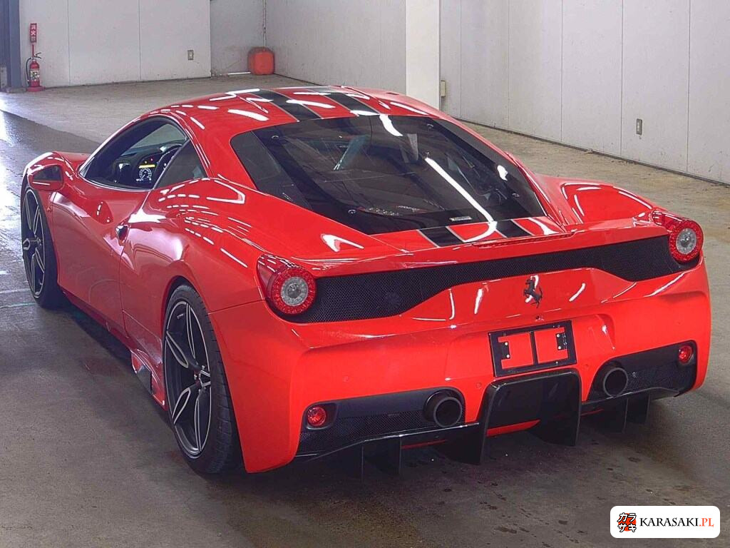 Ferrari 458 Speciale 2014 z aukcji japońskiej
