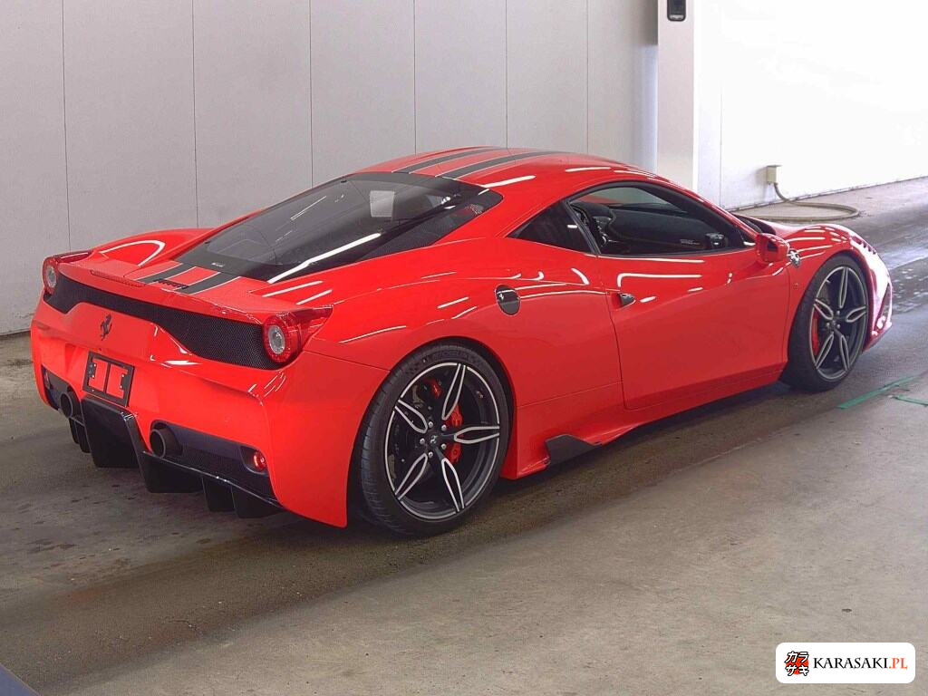 Ferrari 458 Speciale 2014 z aukcji japońskiej