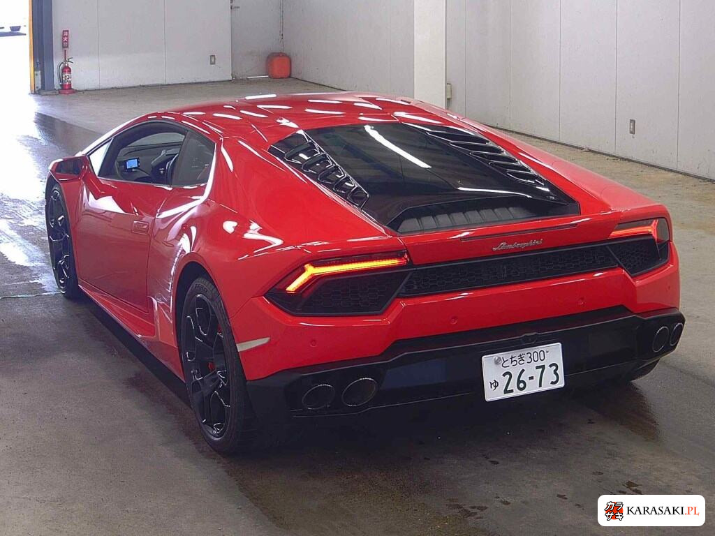 Lamborghini Huracan 2019 z aukcji japońskiej