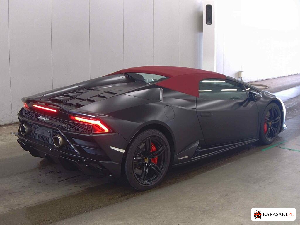 Lamborghini Huracan 2021 z aukcji japońskiej