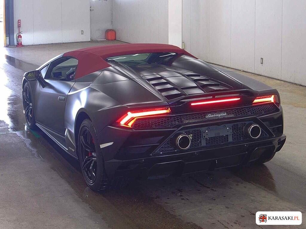 Lamborghini Huracan 2021 z aukcji japońskiej