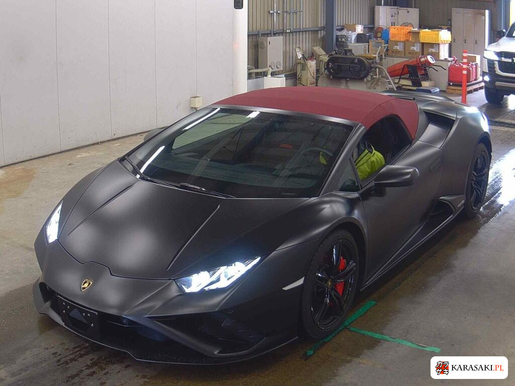Lamborghini Huracan 2021 z aukcji japońskiej