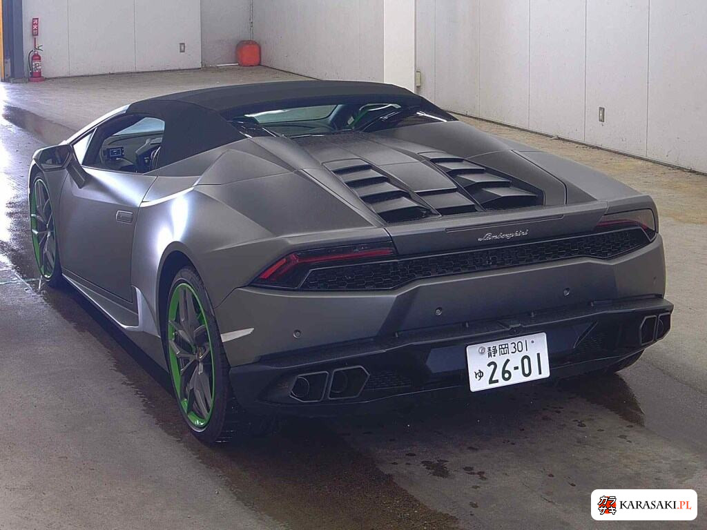 Lamborghini Huracan 2018 z aukcji japońskiej