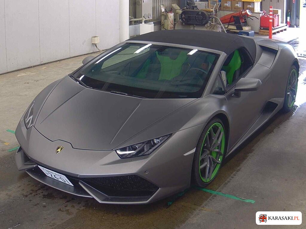 Lamborghini Huracan 2018 z aukcji japońskiej
