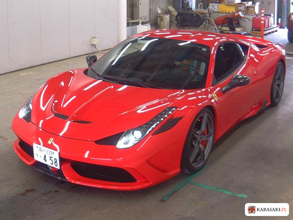 Ferrari 458 Speciale 2014 z aukcji japońskiej