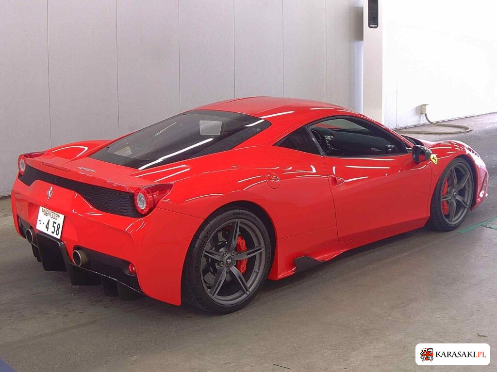 Ferrari 458 Speciale 2014 z aukcji japońskiej