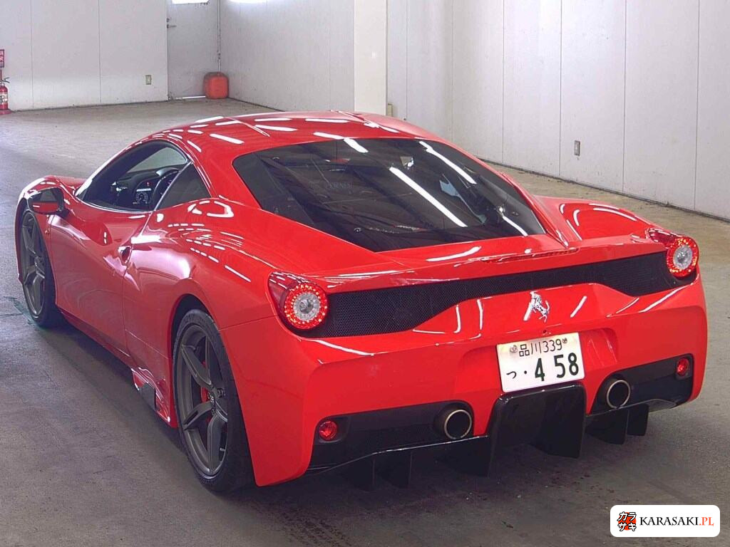 Ferrari 458 Speciale 2014 z aukcji japońskiej