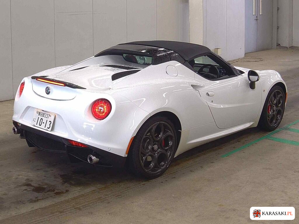 2018 Alfa Romeo 4C Spider Base Grade 4