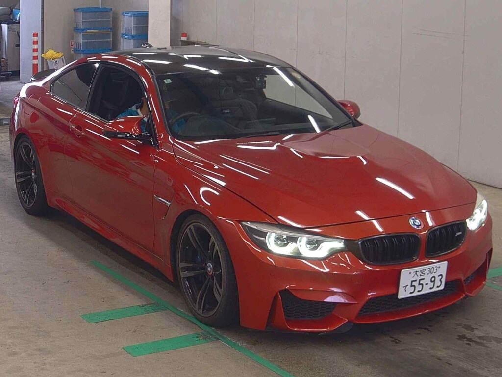 BMW M4 2018 z aukcji japońskiej