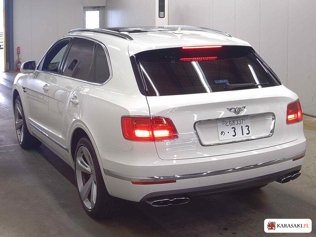 Bentley Bentayga 2019 z aukcji japońskiej