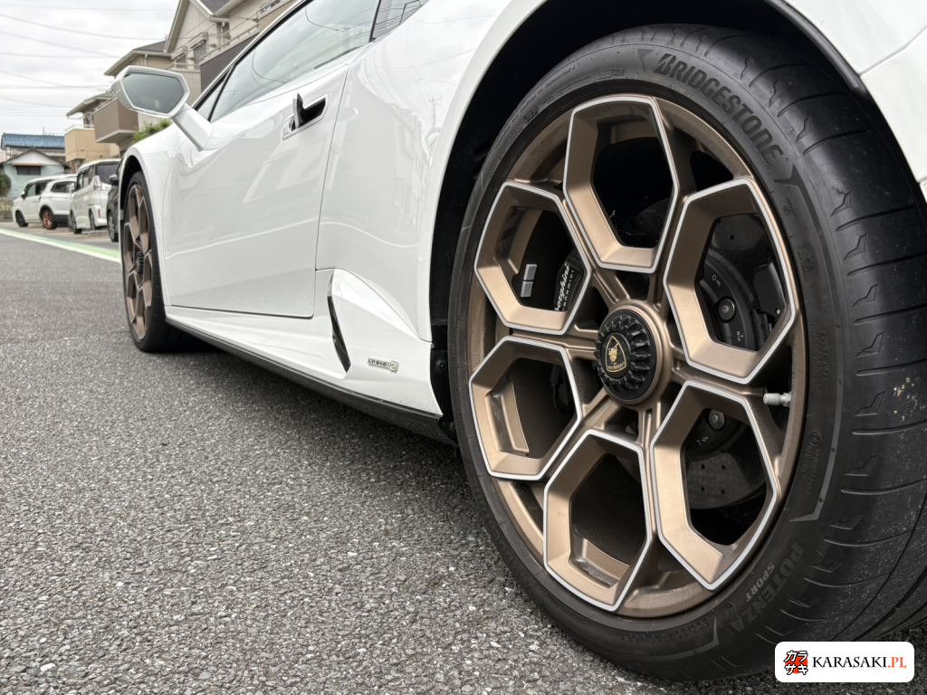 Lamborghini Huracan 2023 z aukcji japońskiej