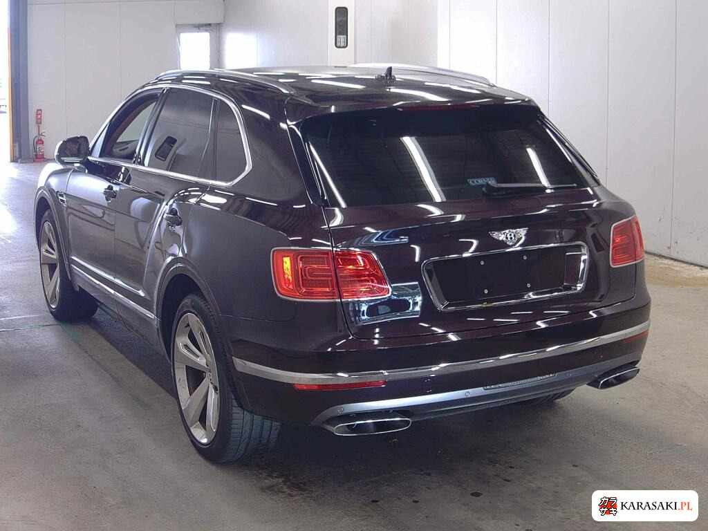 Bentley Bentayga 2017 z aukcji japońskiej