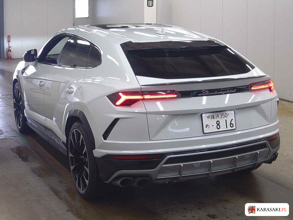 Lamborghini Urus 2020 z aukcji japońskiej