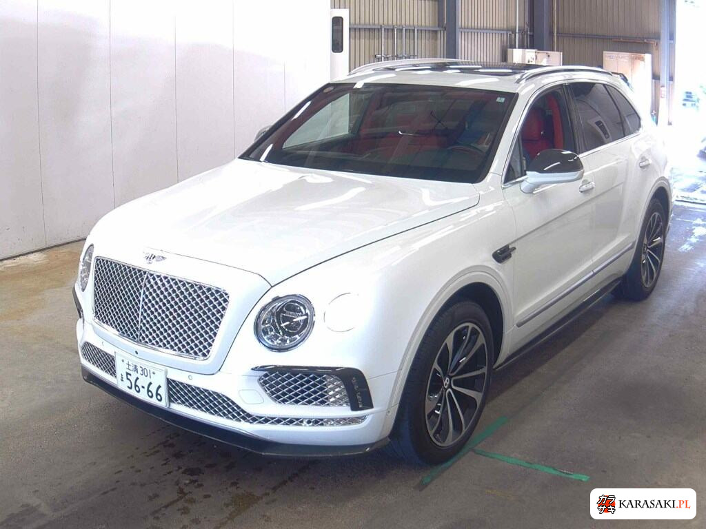 Bentley Bentayga 2017 z aukcji japońskiej