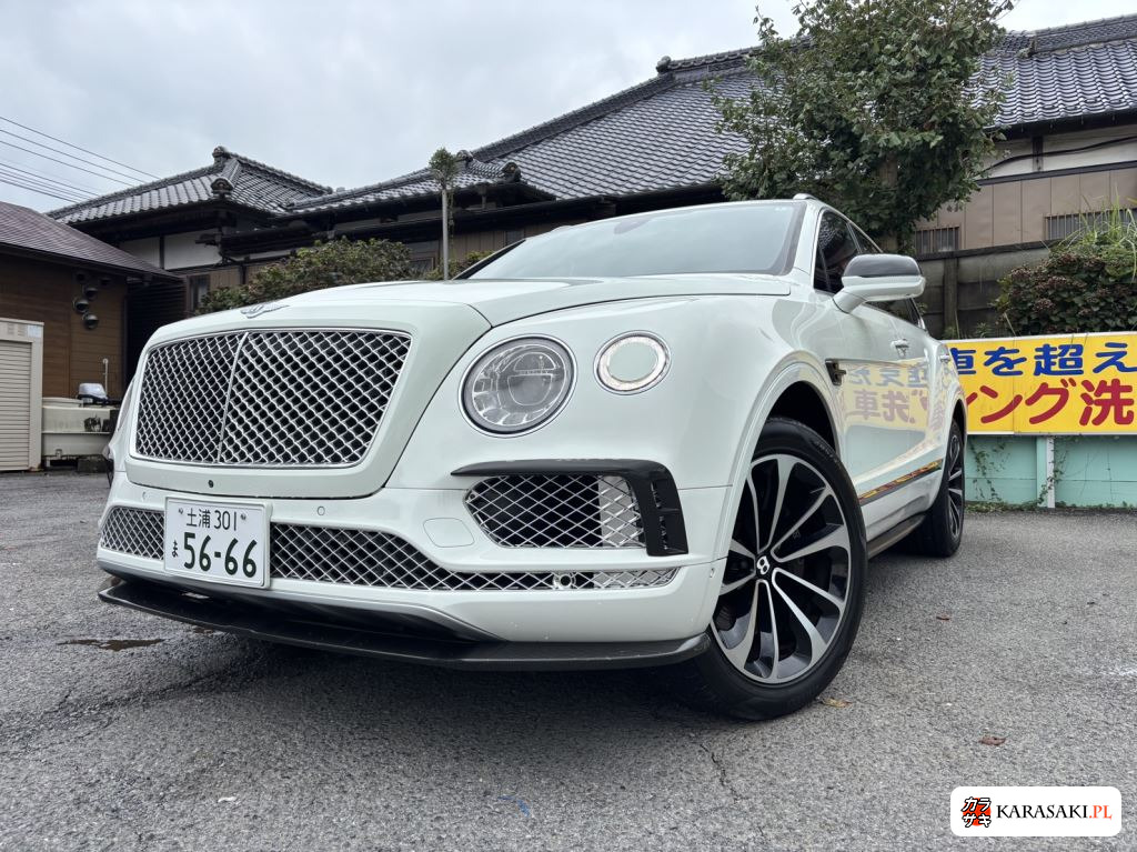 Bentley Bentayga 2017 z aukcji japońskiej