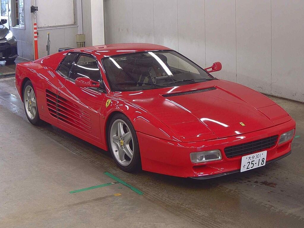 Ferrari 512TR 1992 z aukcji japońskiej