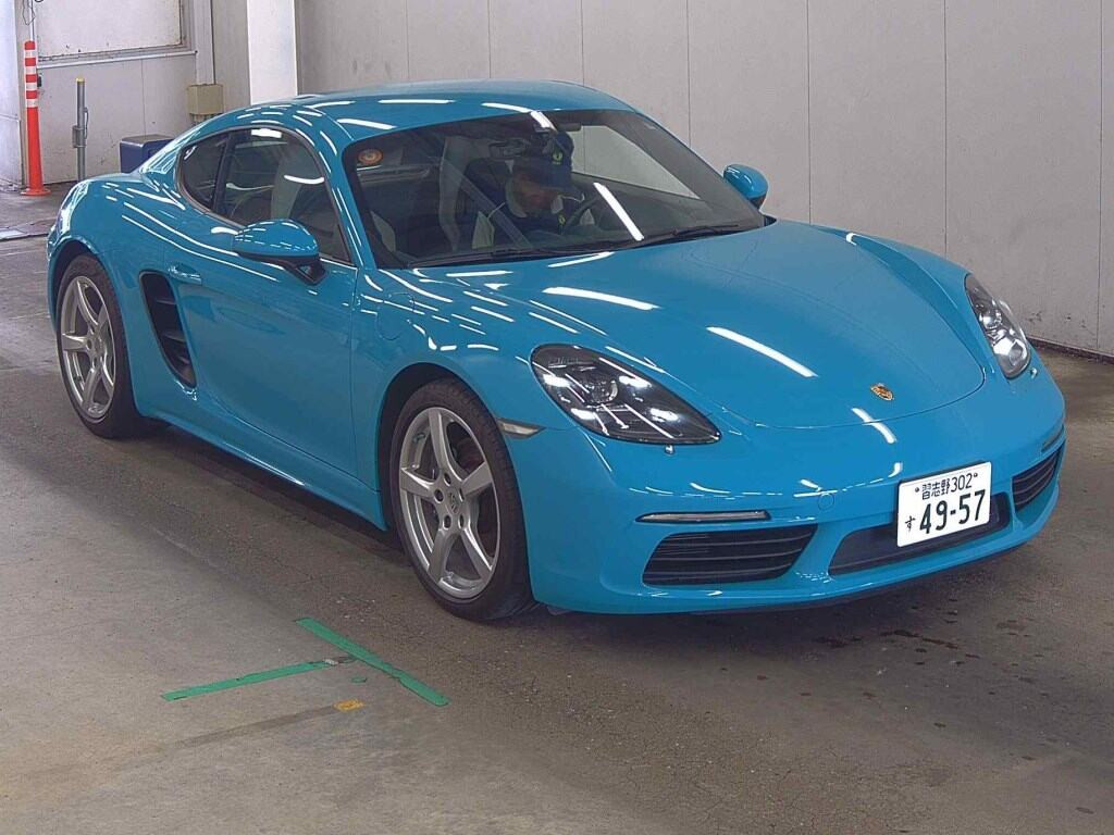 Porsche 718 Cayman 2017 z aukcji japońskiej