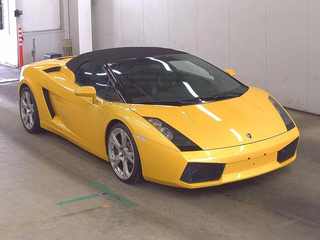 Lamborghini Gallardo Spyder 2006 z aukcji japońskiej