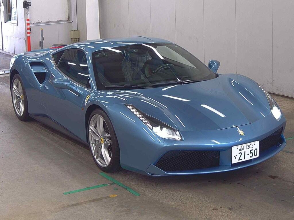 Ferrari 488 GTB 2018 z aukcji japońskiej