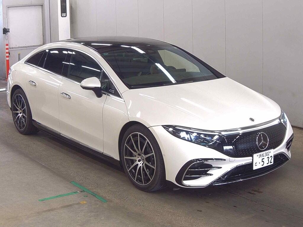 Mercedes-Benz Eqs 2024 z aukcji japońskiej