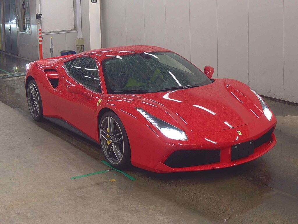 Ferrari 488 GTB 2017 z aukcji japońskiej