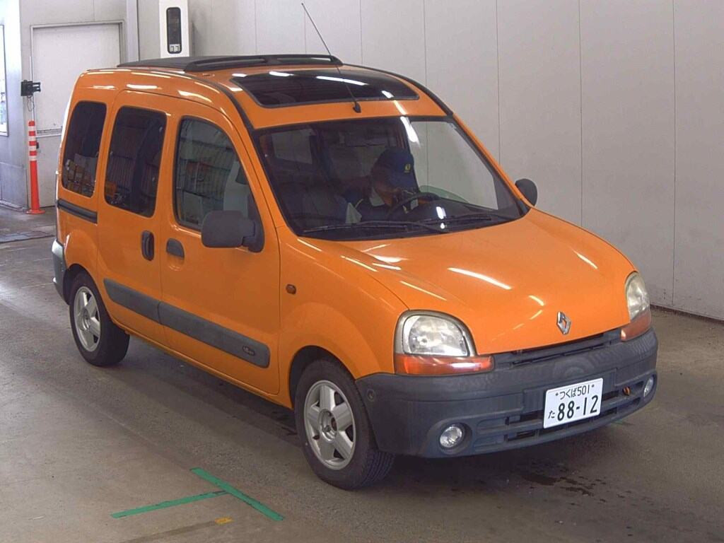 Renault Kangoo 2003 z aukcji japońskiej