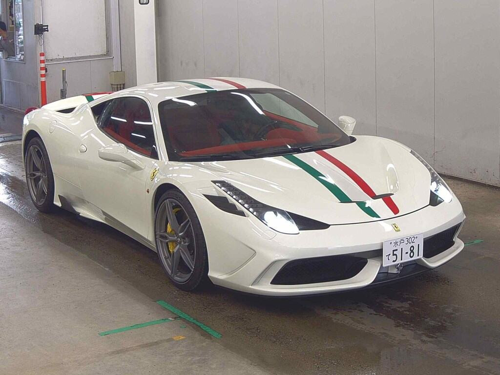 Ferrari 458 Speciale 2015 z aukcji japońskiej