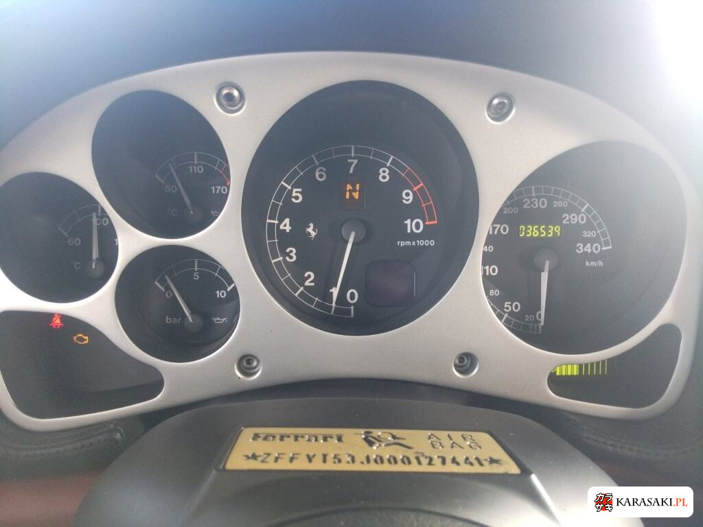 2002 Ferrari 360 Op F1 Spider 6