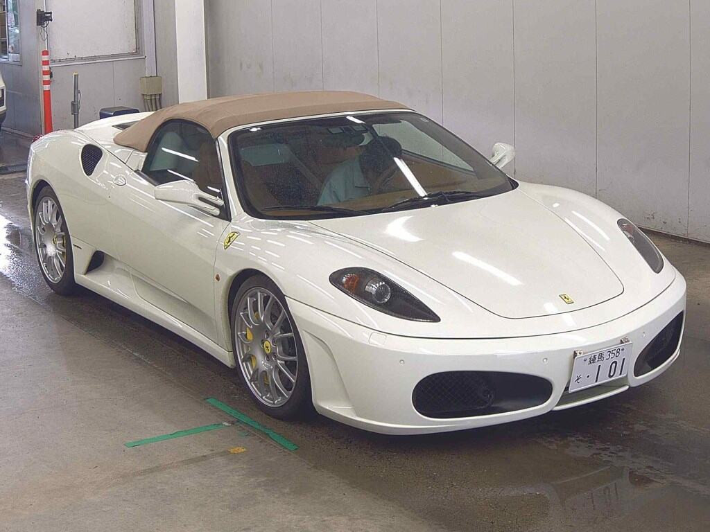 Ferrari F430 Spider 2008 z aukcji japońskiej