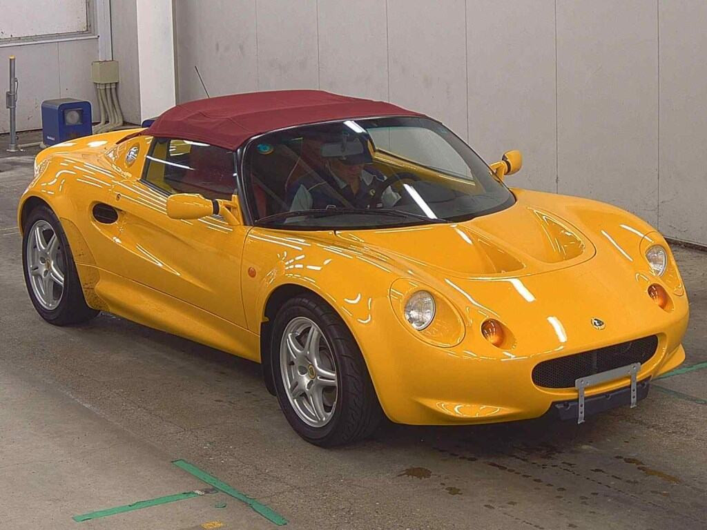 Lotus Elise 1998 z aukcji japońskiej