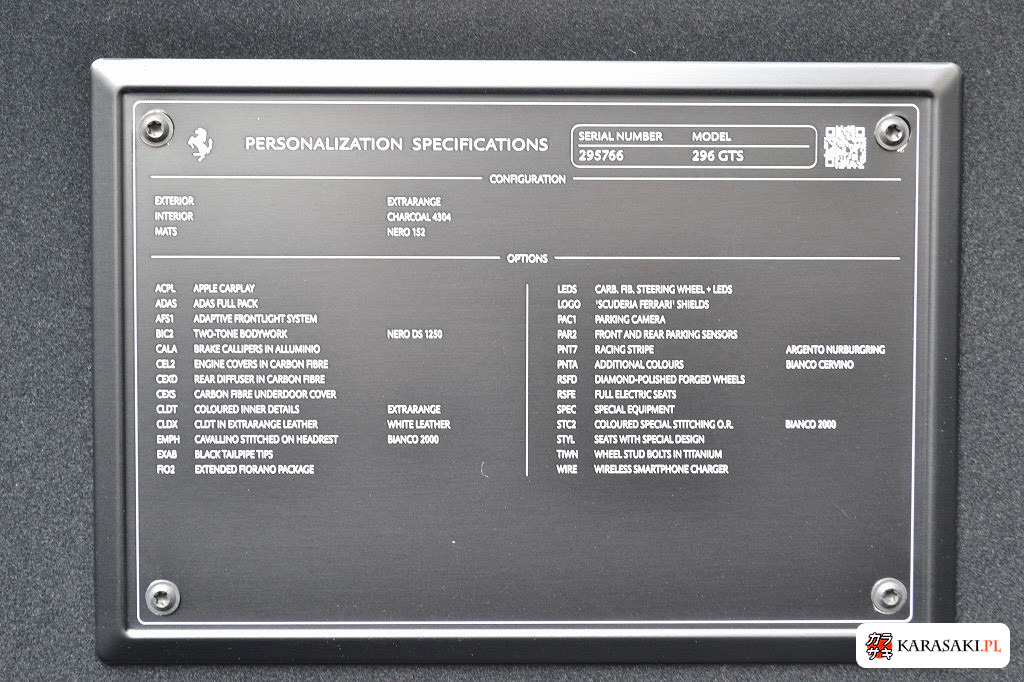 2023 Ferrari 296GTS Base Grade 13