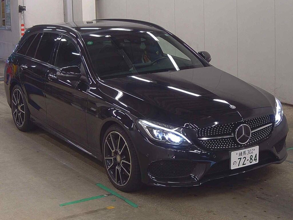 Mercedes-Benz C-Class Stationwagon 2015 z aukcji japońskiej