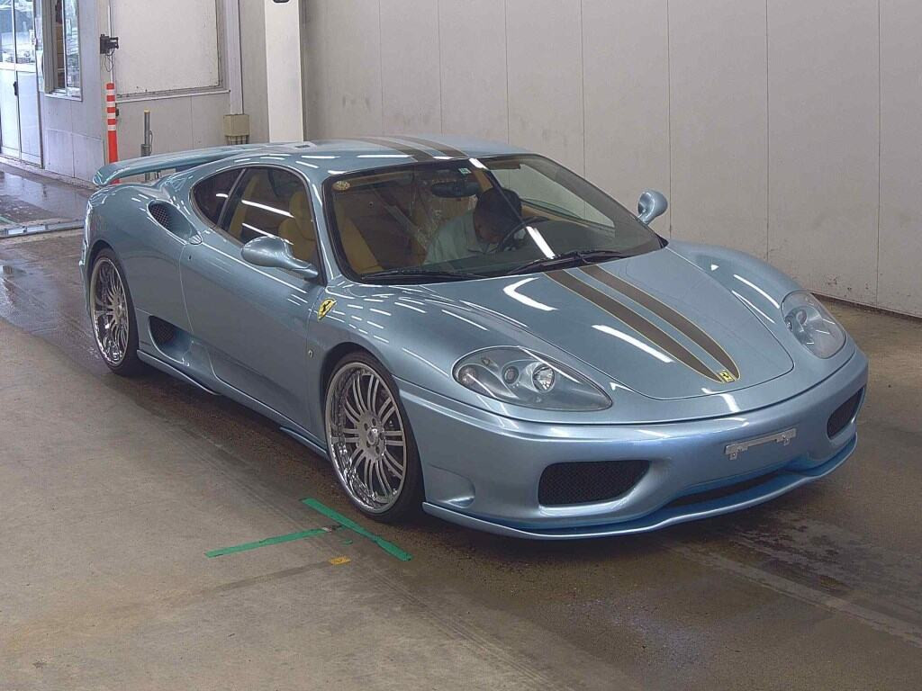 Ferrari 360 1999 z aukcji japońskiej
