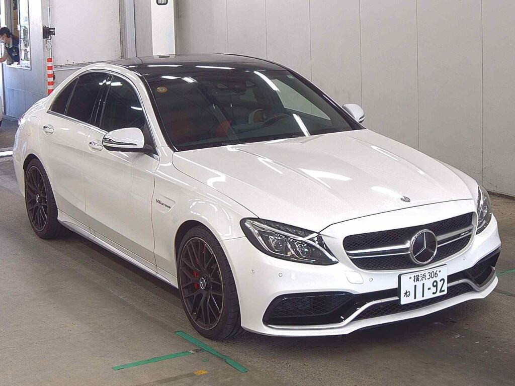 Mercedes-AMG C-Class 2016 z aukcji japońskiej