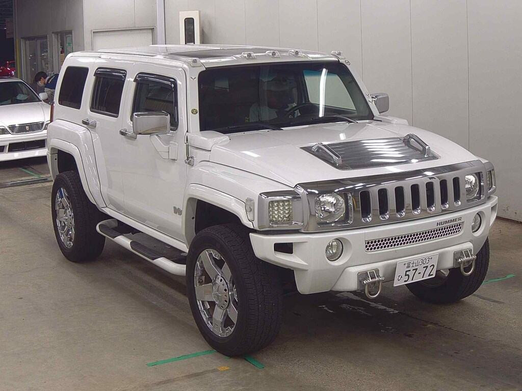Hummer H3 2005 z aukcji japońskiej