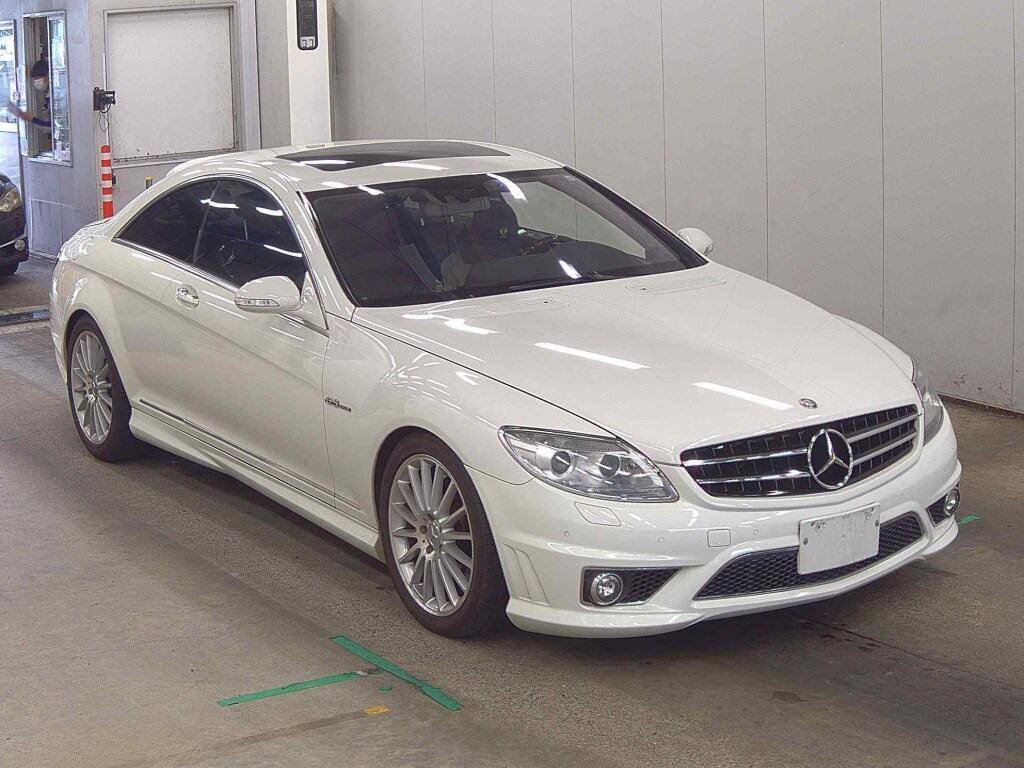 Mercedes-Benz CL 2007 z aukcji japońskiej