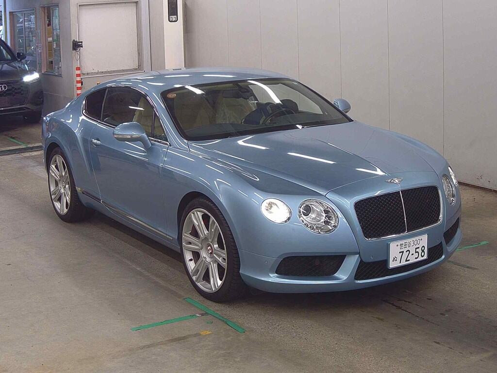 Bentley Continental 2014 z aukcji japońskiej