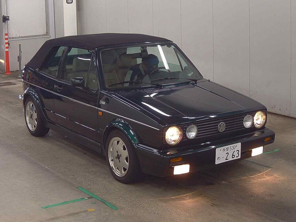 Volkswagen Golf Cabrio 1993 z aukcji japońskiej