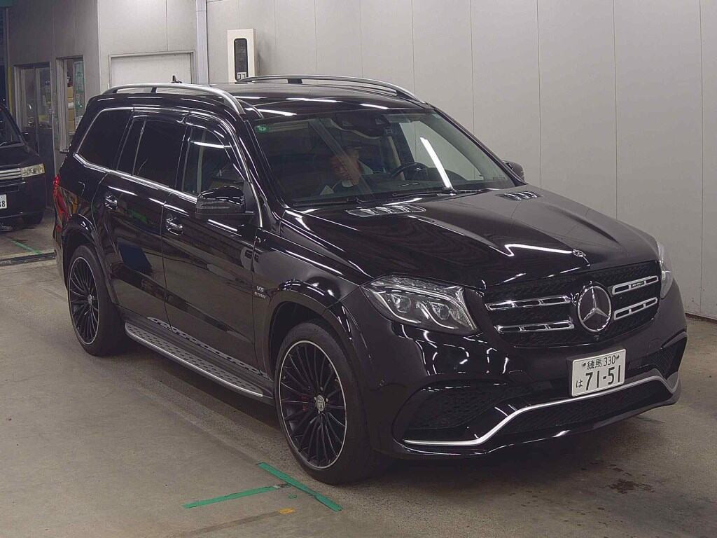Mercedes-AMG GLS 2017 z aukcji japońskiej