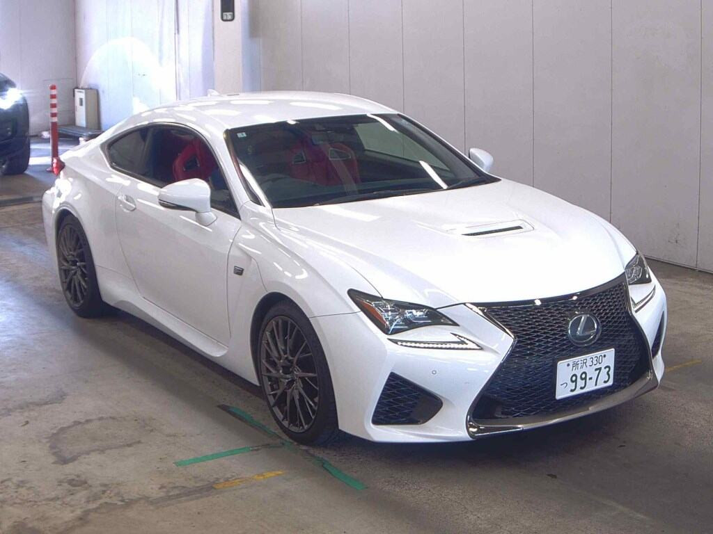 Lexus RC F 2015 z aukcji japońskiej