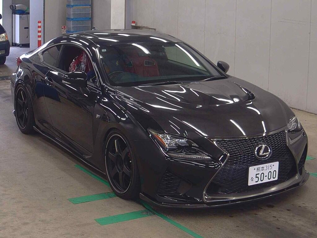 Lexus RC F 2015 z aukcji japońskiej