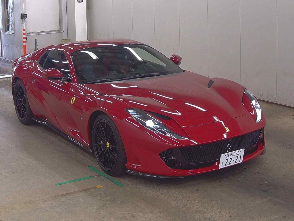 Ferrari 812 GTS 2021 z aukcji japońskiej