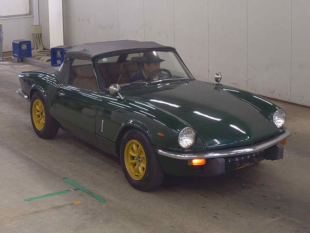 Triumph Spitfire 1979 z aukcji japońskiej