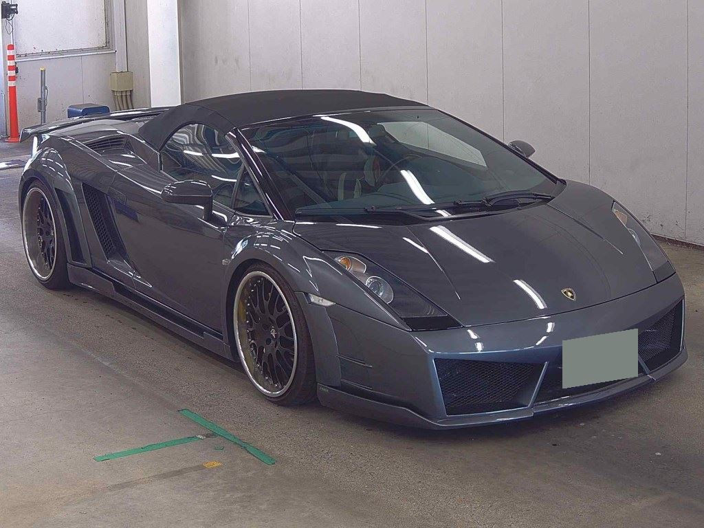 Lamborghini Gallardo Spyder 2007 z aukcji japońskiej