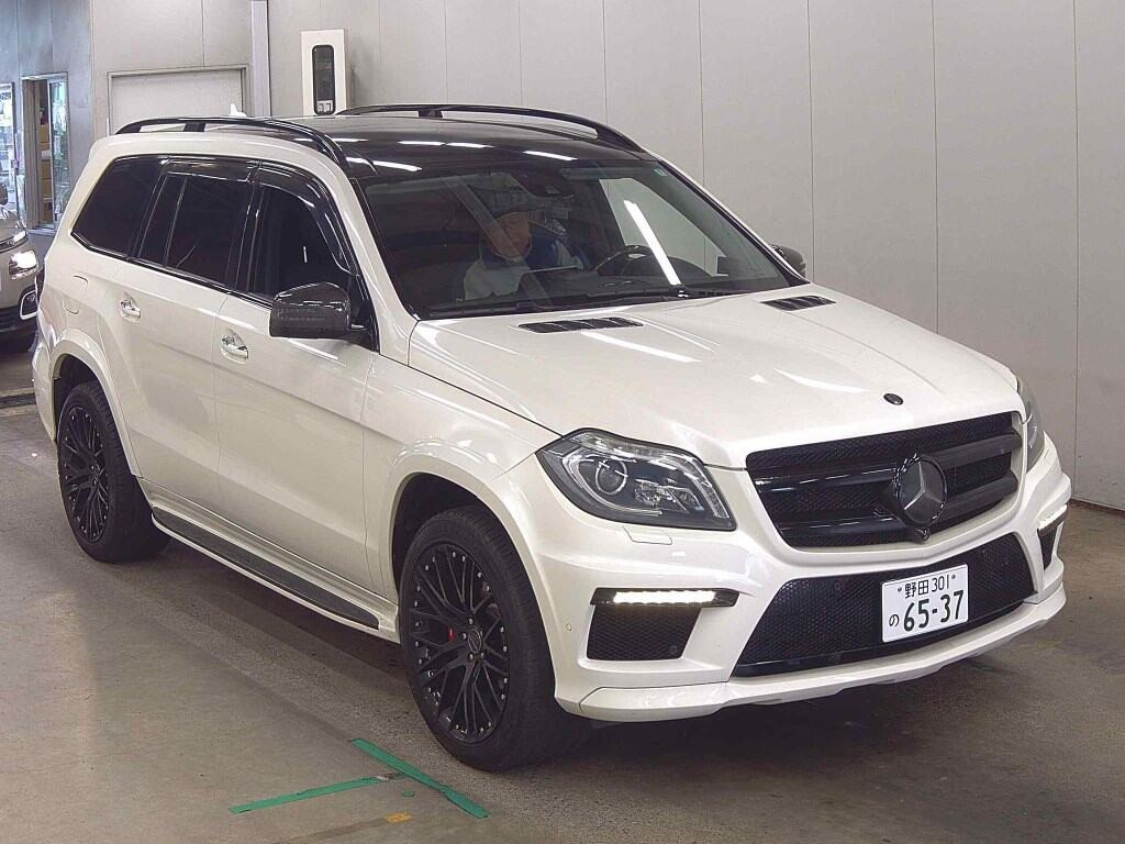 Mercedes-Benz GL-Class 2014 z aukcji japońskiej
