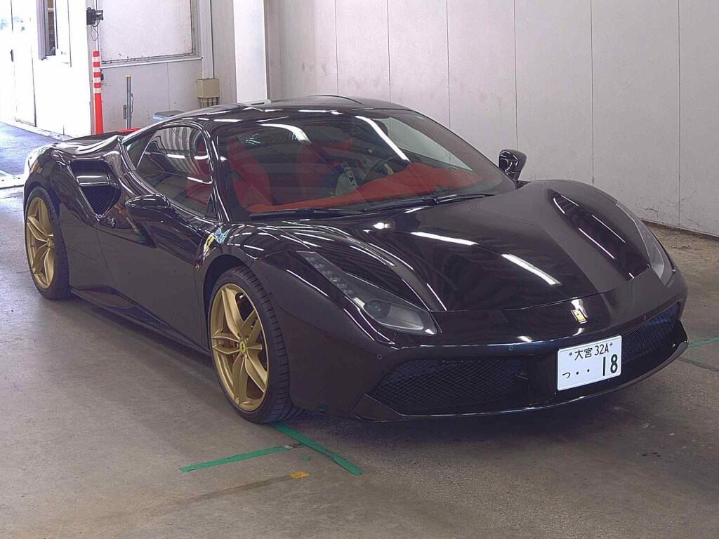 Ferrari 488 GTB 2016 z aukcji japońskiej