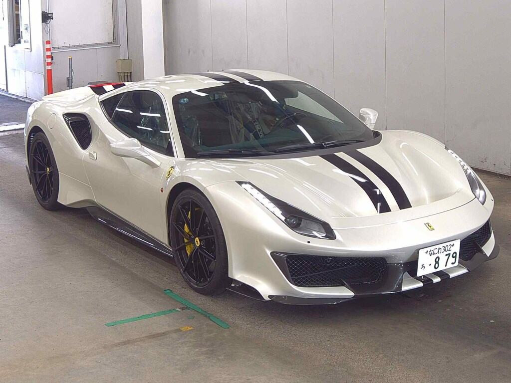 Ferrari 488 Pista 2020 z aukcji japońskiej