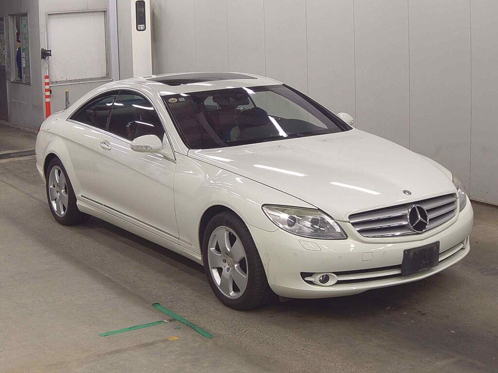 Mercedes-Benz CL 2007 z aukcji japońskiej