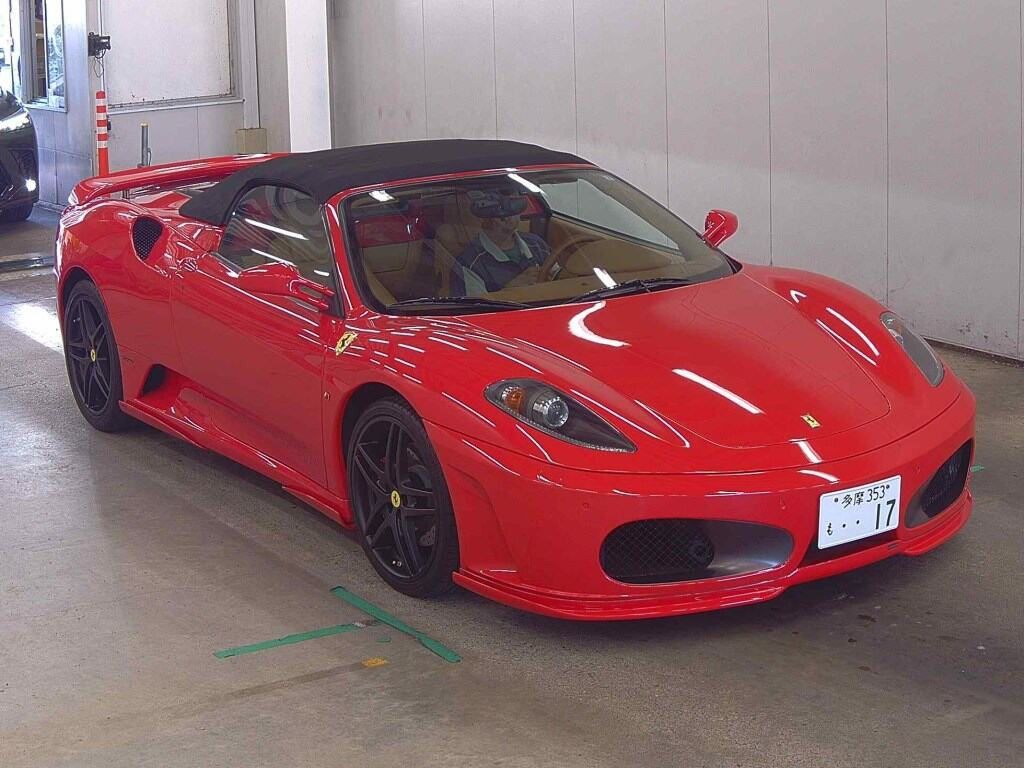 Ferrari F430 Spider 2007 z aukcji japońskiej